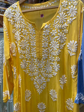 Load image into Gallery viewer, Chikankari Modal Kurti