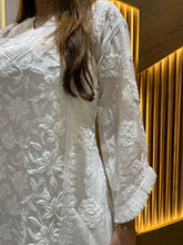 Load image into Gallery viewer, Chikankari Pure Viscose Crepe Set