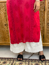 Load image into Gallery viewer, Chikankari Mukaish Kurta