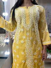 Load image into Gallery viewer, Yellow Kurti