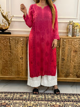 Load image into Gallery viewer, Chikankari Mukaish Kurta