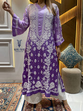 Load image into Gallery viewer, Modal satin A line frock