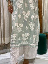 Load image into Gallery viewer, Chikankari Muslin Kurti