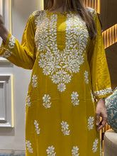 Load image into Gallery viewer, Ryon Cotton Chikankari Set