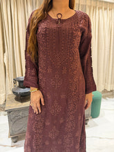 Load image into Gallery viewer, Crepe silk kurta