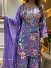 Load image into Gallery viewer, Muslin Gharara Set