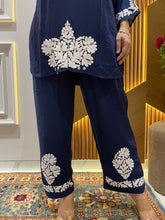 Load image into Gallery viewer, Chikankari Ryon Co-ord Set