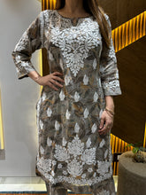 Load image into Gallery viewer, Chikankari Print Pant Set