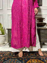 Load image into Gallery viewer, Chikankari Viscose Georgette Kurta