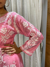 Load image into Gallery viewer, Chikankari Muslin Kurti