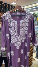 Load image into Gallery viewer, Chikankari Modal Pallazo Set