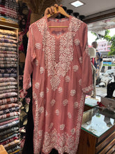 Load image into Gallery viewer, Chikankari Modal Kurti