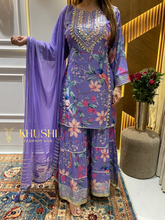 Load image into Gallery viewer, Muslin Gharara Set