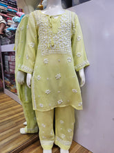 Load image into Gallery viewer, Chikankari Kid Set