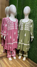 Load image into Gallery viewer, Chikankari Kid Set