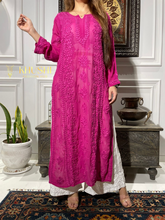 Load image into Gallery viewer, Chikankari Viscose Georgette Kurta