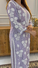 Load image into Gallery viewer, Chikankari Muslin Kurta