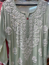 Load image into Gallery viewer, Chikankari Modal Kurti