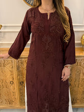 Load image into Gallery viewer, Chikankari Cotton Kurta