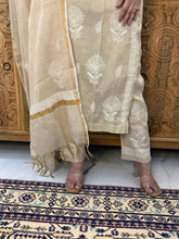 Load image into Gallery viewer, Chikankari Chanderi Set