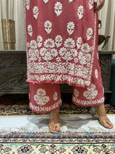 Load image into Gallery viewer, Chikankari Modal Pallazo Set