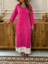 Load image into Gallery viewer, Chikankari Self Work Kurta