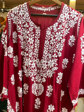 Load image into Gallery viewer, Red Kurti