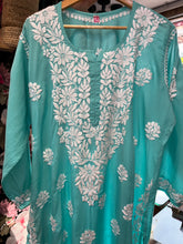 Load image into Gallery viewer, Chikankari Modal Kurti