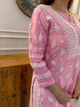 Load image into Gallery viewer, Chikankari Muslin Kurta