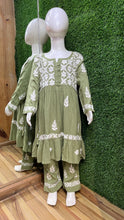 Load image into Gallery viewer, Chikankari Kid Set