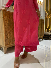 Load image into Gallery viewer, Chikankari Modal Pallazo Set