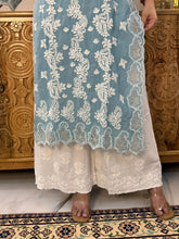 Load image into Gallery viewer, Chikankari Muslin Cutwork Kurta