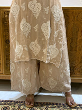 Load image into Gallery viewer, Chikankari Crepe Pallazo Set