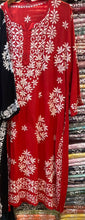 Load image into Gallery viewer, Red Kurti