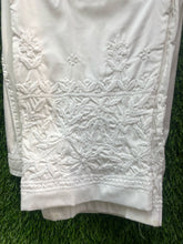 Load image into Gallery viewer, White Cotton Lycra Pant
