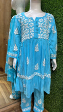 Load image into Gallery viewer, Chikankari Kid Set