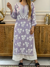 Load image into Gallery viewer, Chikankari Muslin Kurta
