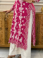 Load image into Gallery viewer, Chikankari Muslin Cutwork Kurta