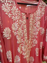 Load image into Gallery viewer, Chikankari Modal Kurti