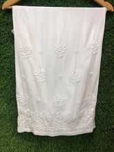 Load image into Gallery viewer, Chikankari White Plazzo