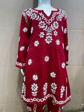 Load image into Gallery viewer, Chikankari Rayon Kid Set