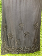 Load image into Gallery viewer, Chikankari Black Plazzo