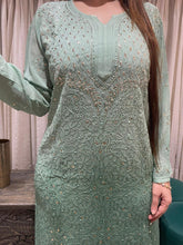 Load image into Gallery viewer, Chikankari Viscose Mukaish Set