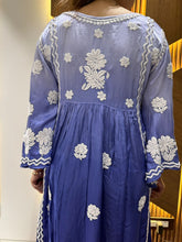 Load image into Gallery viewer, Chikankari Modal Satin Set