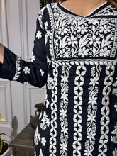 Load image into Gallery viewer, Chikankari Modal short Kurti