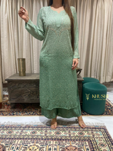 Load image into Gallery viewer, Chikankari Viscose Mukaish Set