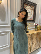 Load image into Gallery viewer, Chikankari Modal Pallazo Set