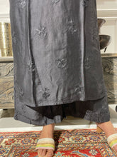Load image into Gallery viewer, Chikankari Chanderi Silk Pallazo Set