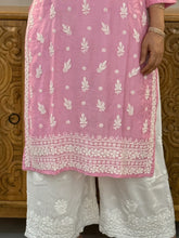 Load image into Gallery viewer, Chikankari Muslin Kurta