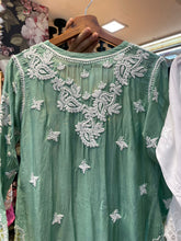 Load image into Gallery viewer, Chikankari Muslin Kurti